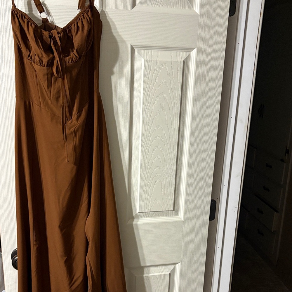 Brown Maxi Dress